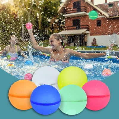 Palloncini riutilizzabili autosigillanti per bombe d'acqua (4 pezzi) | SPLASHERS