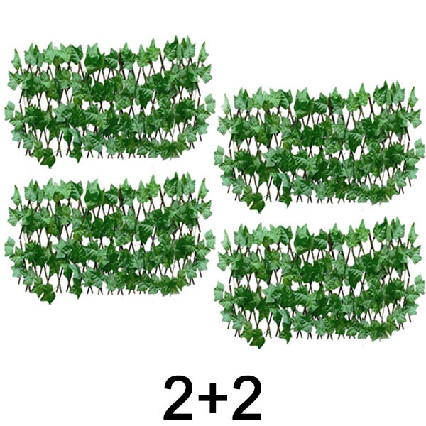 2x Recinzione decorativa e pratica per terrazza e giardino | GREENFENCE 1+1 GRATIS
