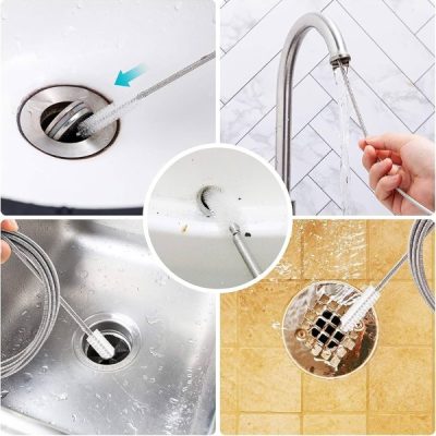 Spazzola Flessibile per Scarichi e Tubi Intasati | DRAINOVA