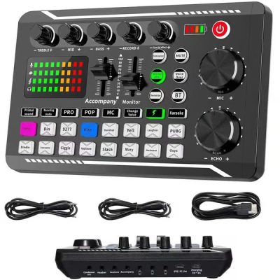 Mixer di scheda audio live - registrazione vocale ed effetti | DJREE